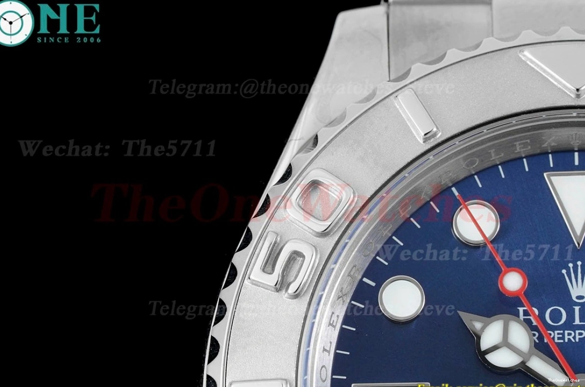 126622 CSF SS Yacht-Master SS 40mm Blue Dot VR3235 0310